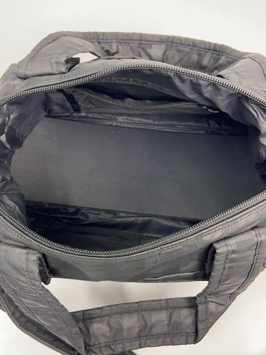 HEAD PORTER Shoulder Bag Nylon BLK Check 6