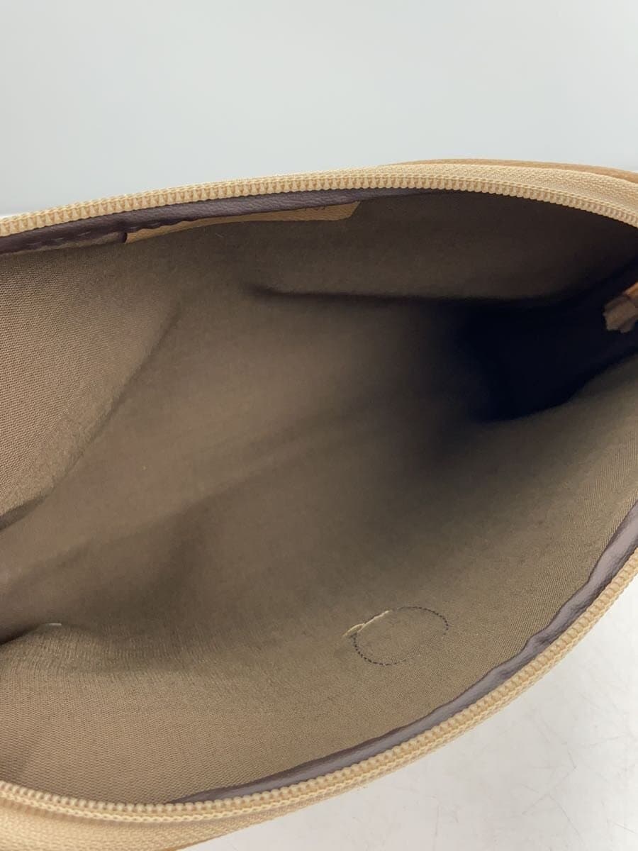 YVES SAINT LAURENT Second Bag Leather GRY All Over Pattern 6