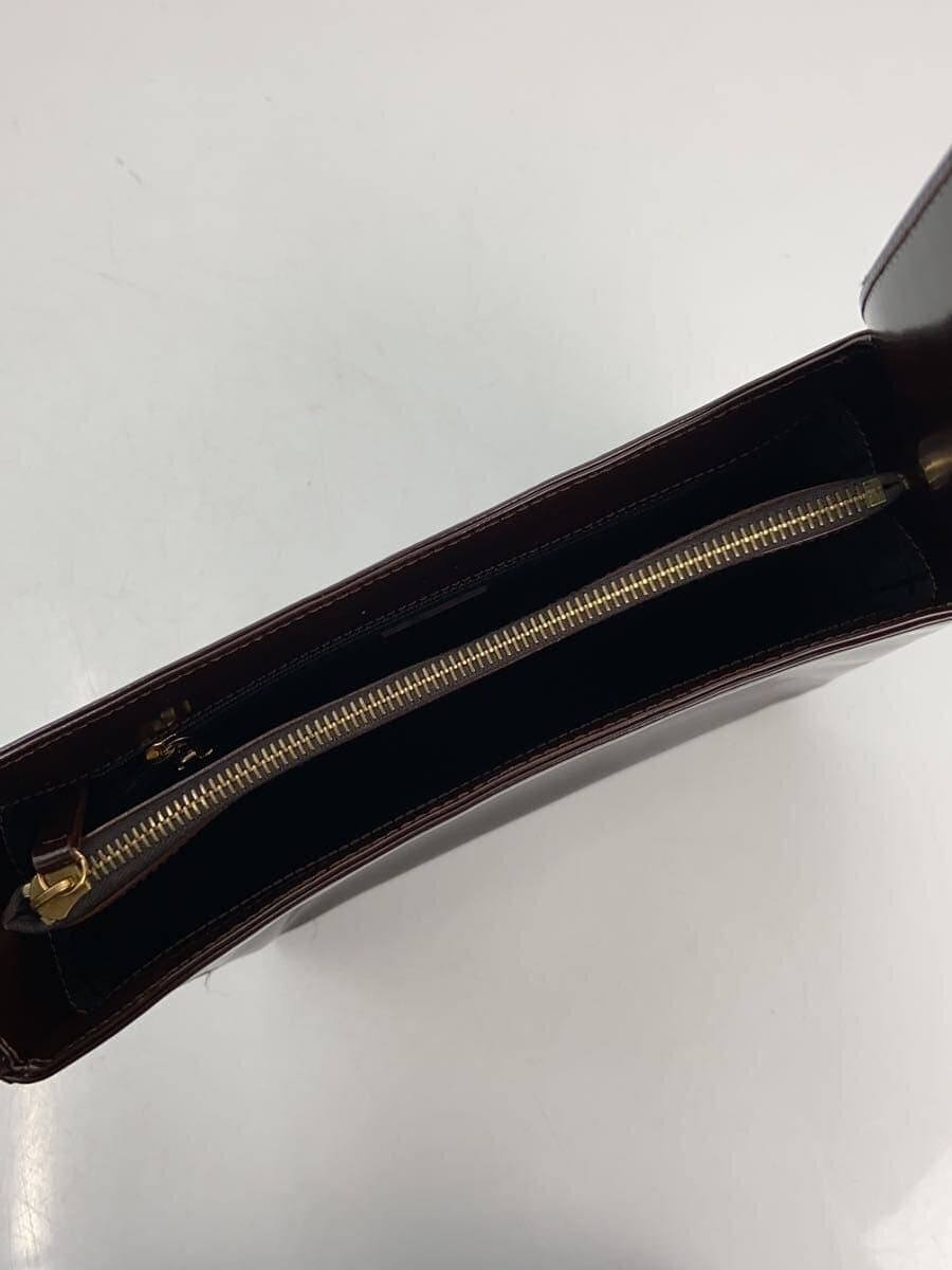 CELINE Shoulder Bag PVC BRW Solid 6