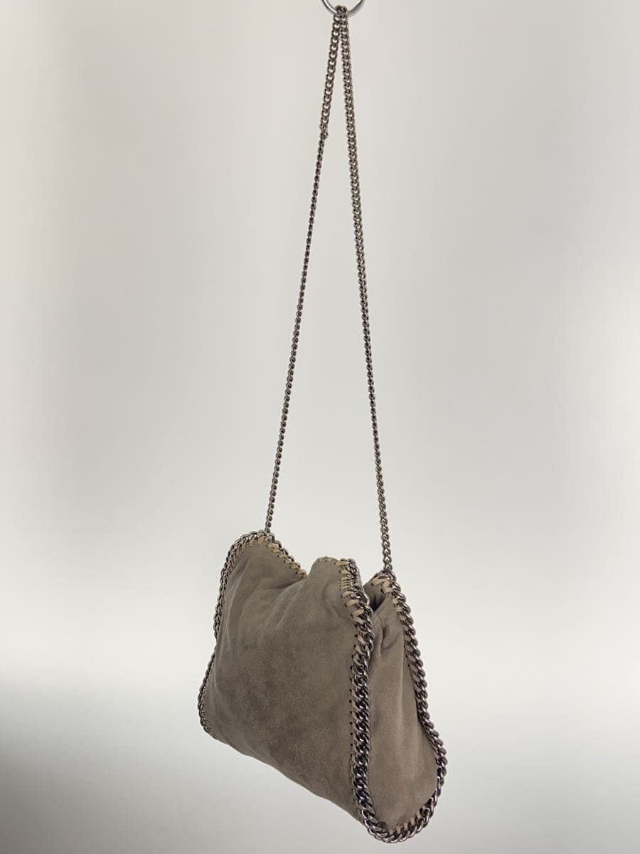 STELLA Mc CARTNEY With Wear Shoulder Bag Suede GRY 2