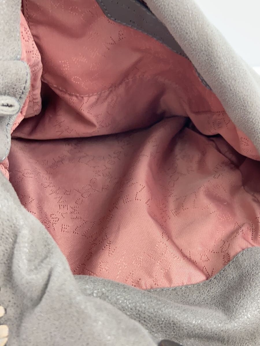 STELLA Mc CARTNEY With Wear Shoulder Bag Suede GRY 6