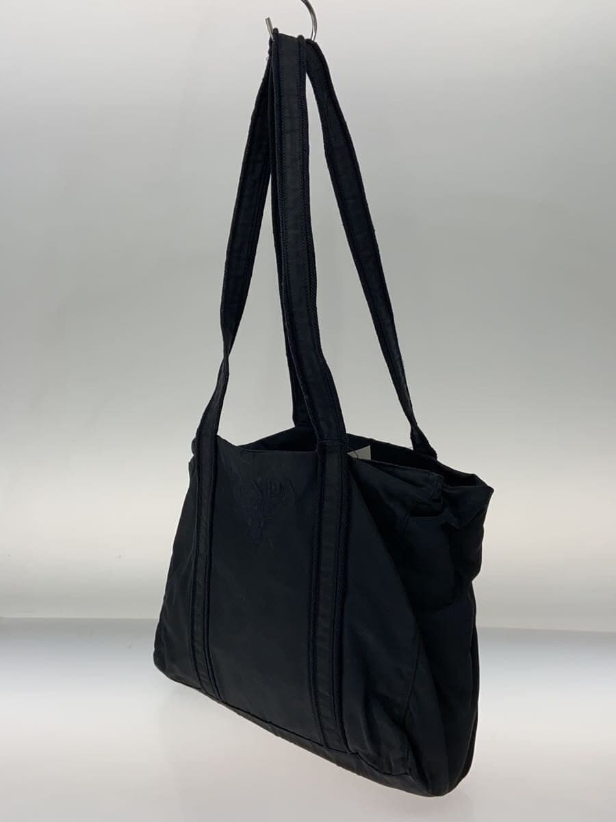 PRADA Tote Bag Nylon BLK Solid 2