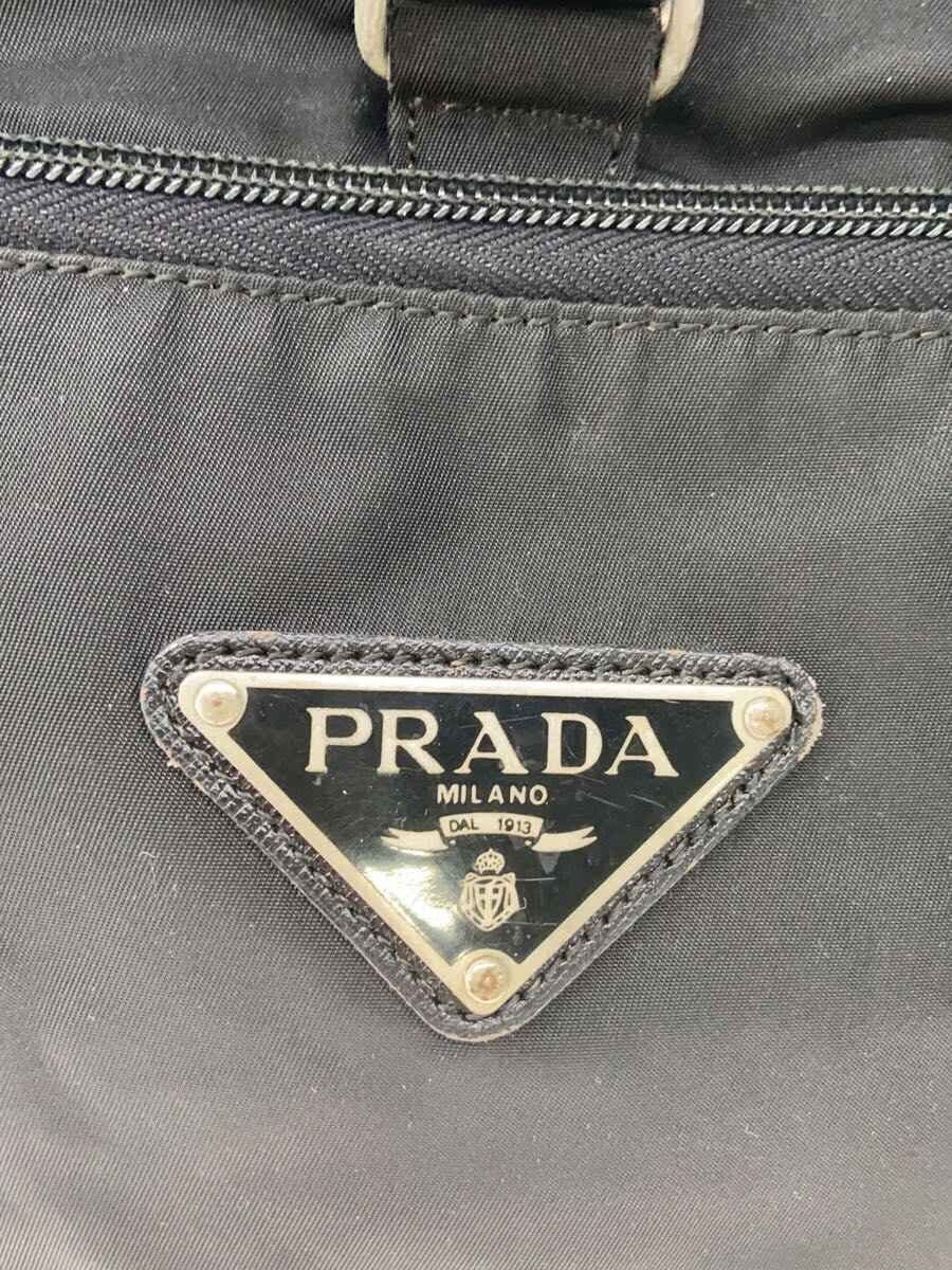 PRADA Backpack Nylon BLK Solid 5