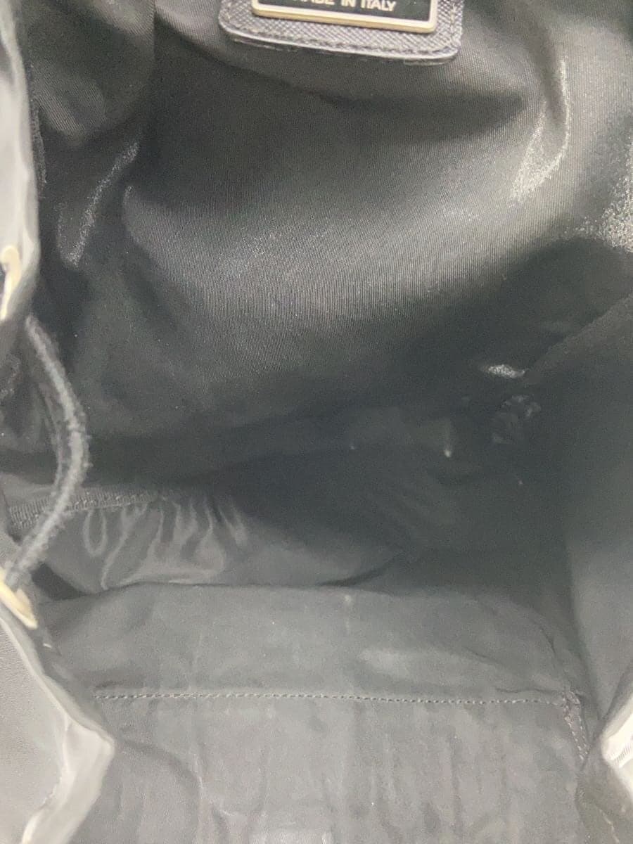 PRADA Backpack Nylon BLK Solid 6