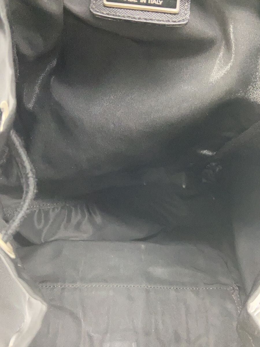 PRADA Backpack Nylon BLK Solid 6