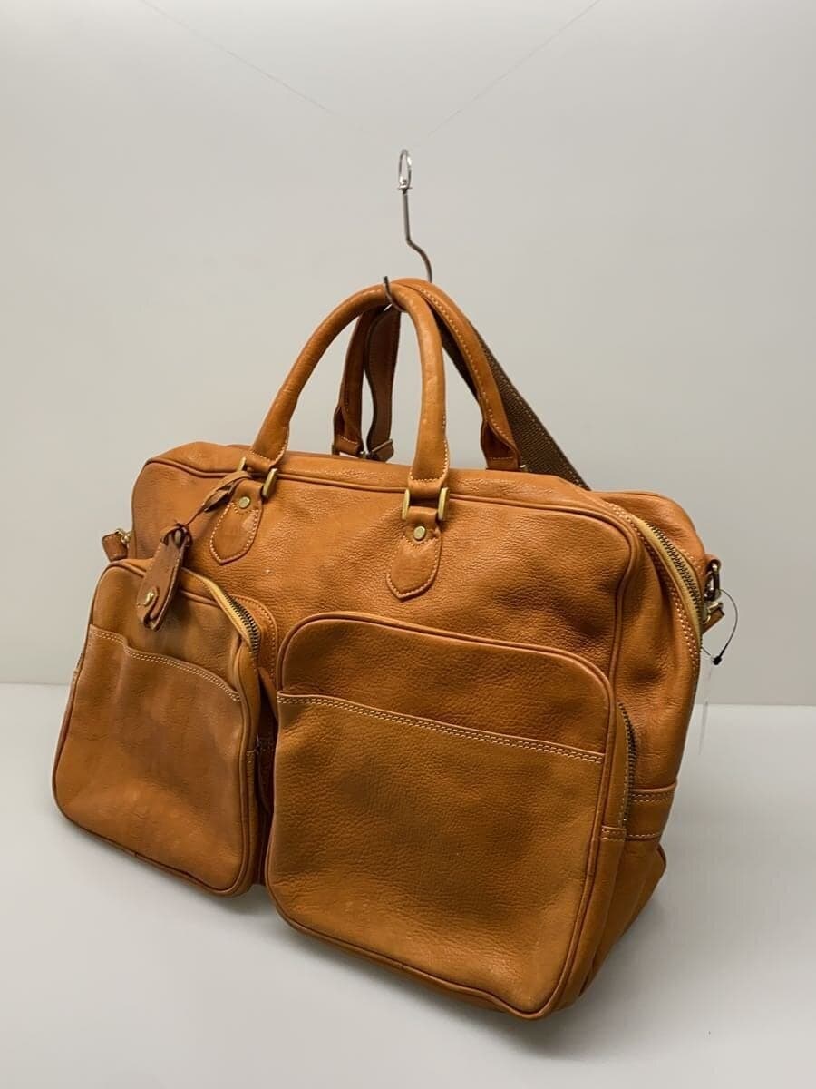 PORTER Briefcase Leather CML Solid Color 2