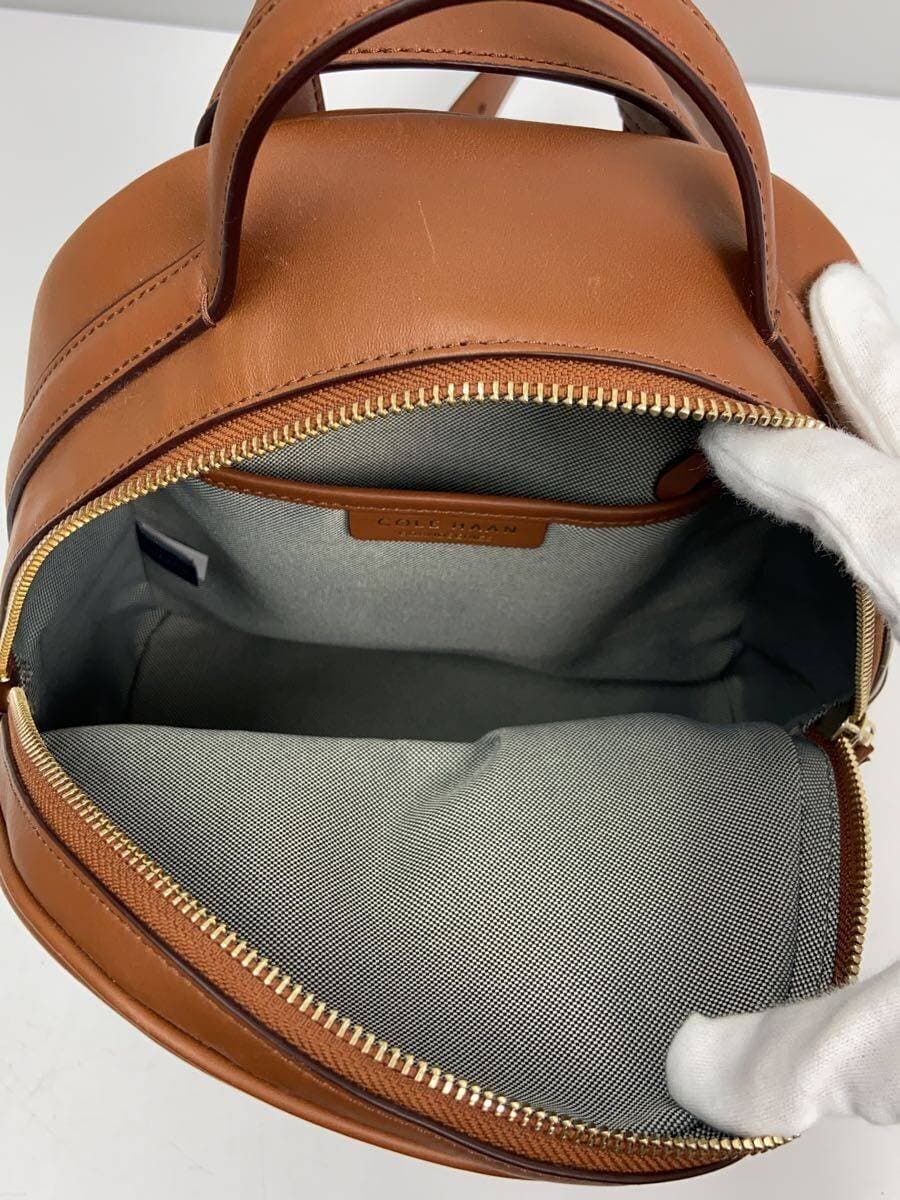 COLE HAAN Backpack Leather BRW Solid 6