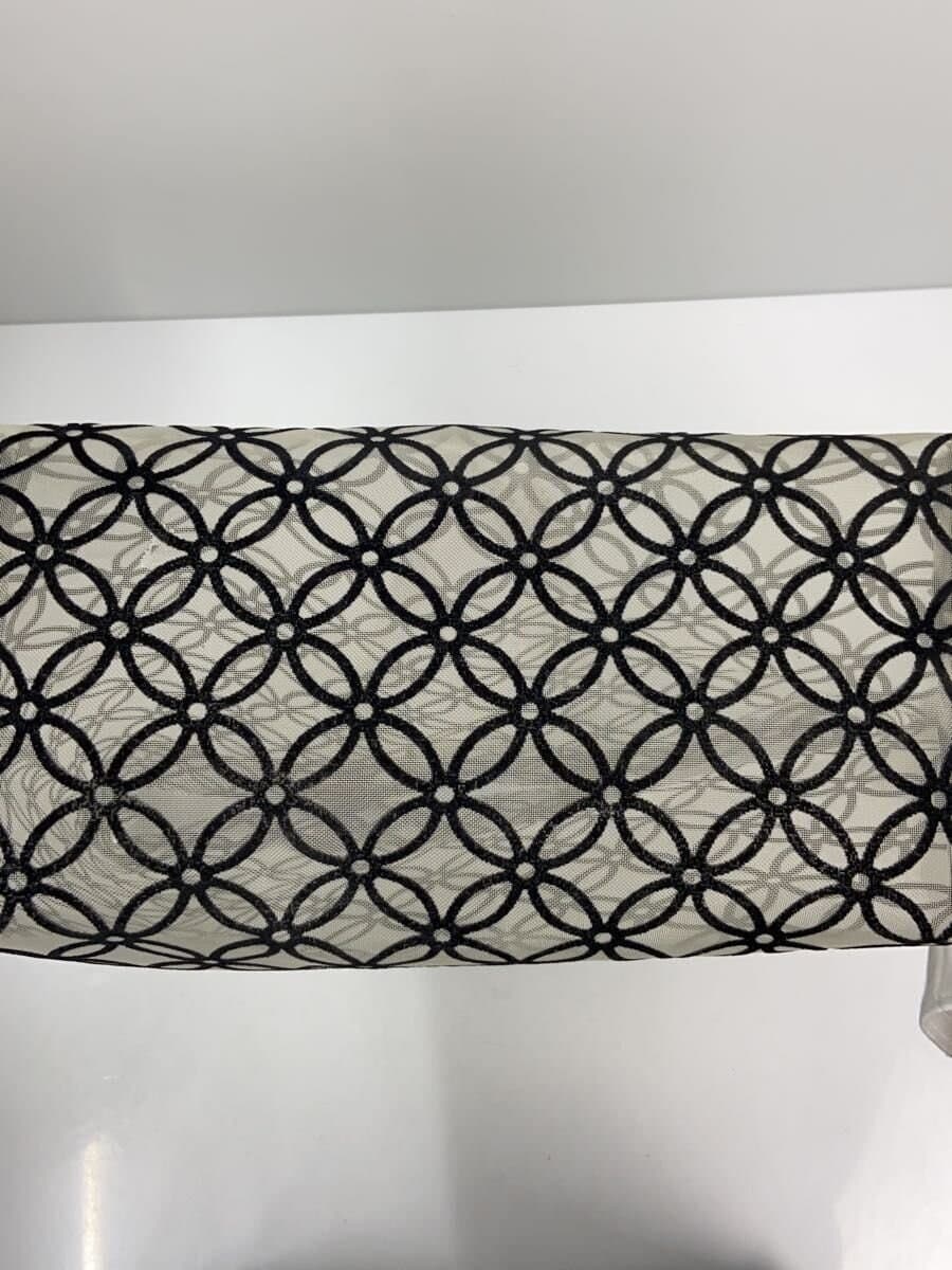 MARNI Tote Bag Polyester BLK All Over Pattern 4