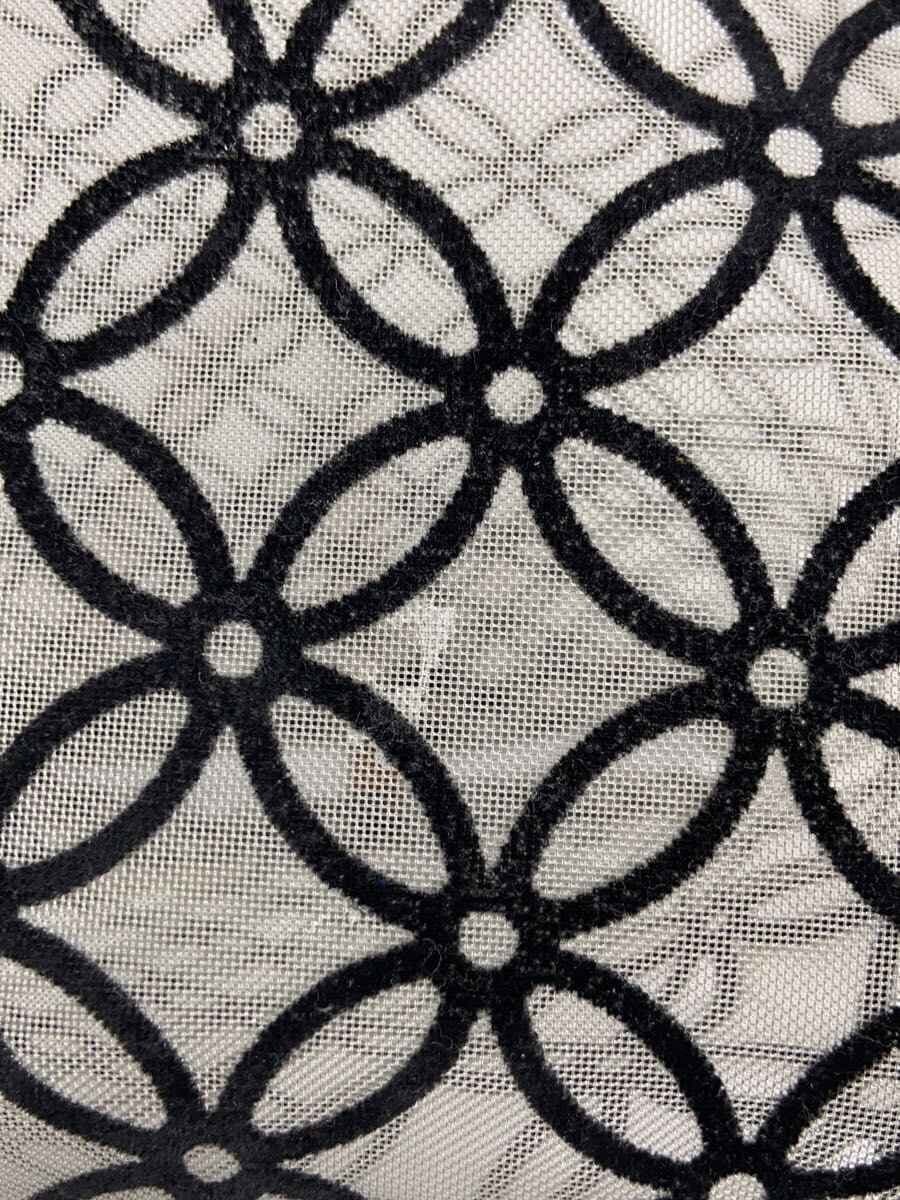 MARNI Tote Bag Polyester BLK All Over Pattern 7