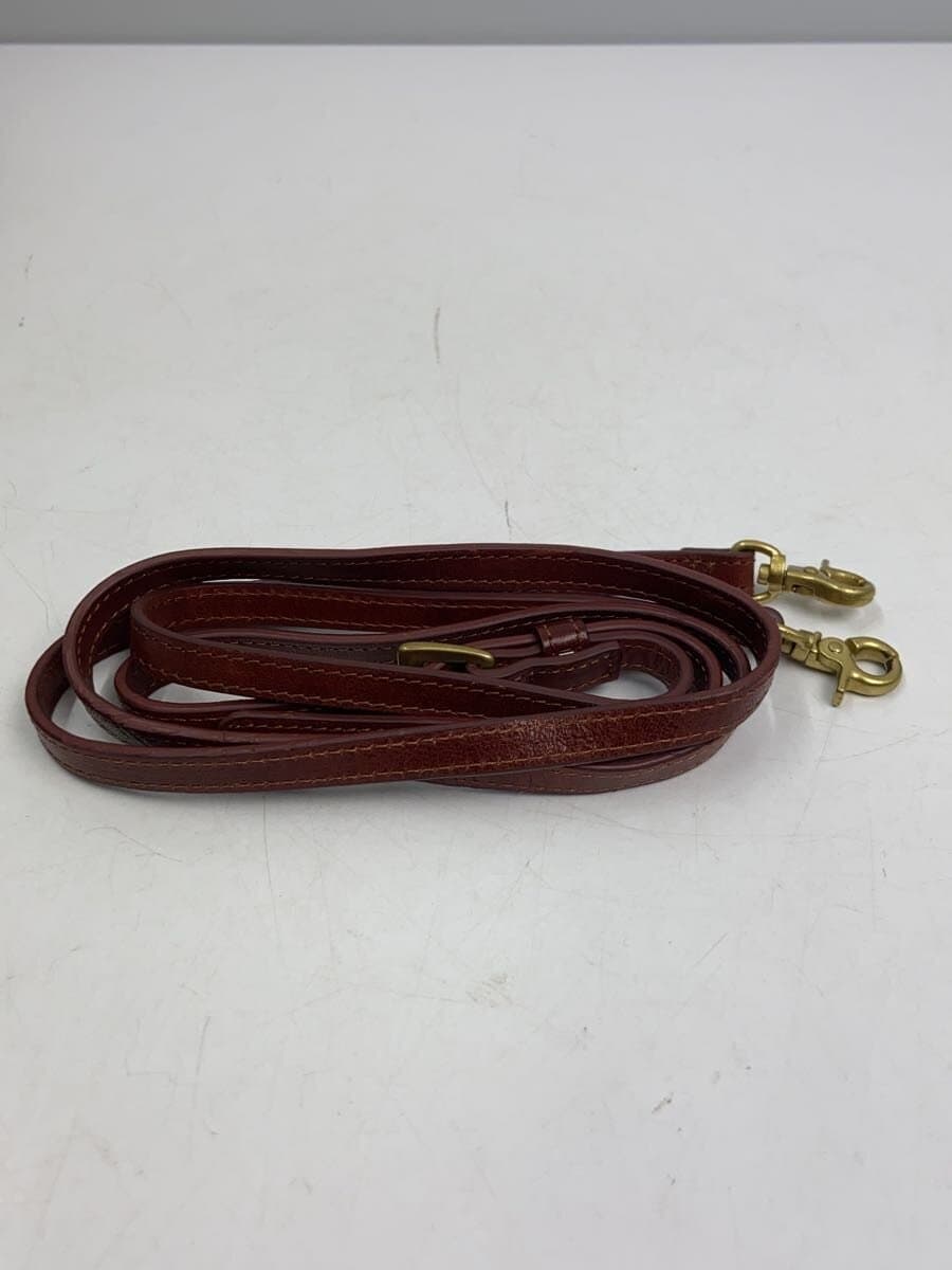 BAGGY PORT Shoulder Bag Leather BRW Solid 7