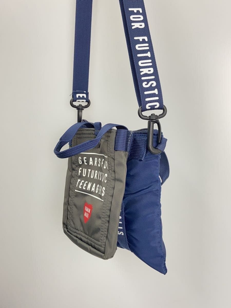 HUMAN MADE22AW MINI HELMET BAG Pouch Shoulder Bag Nylon Navy Human Made 2