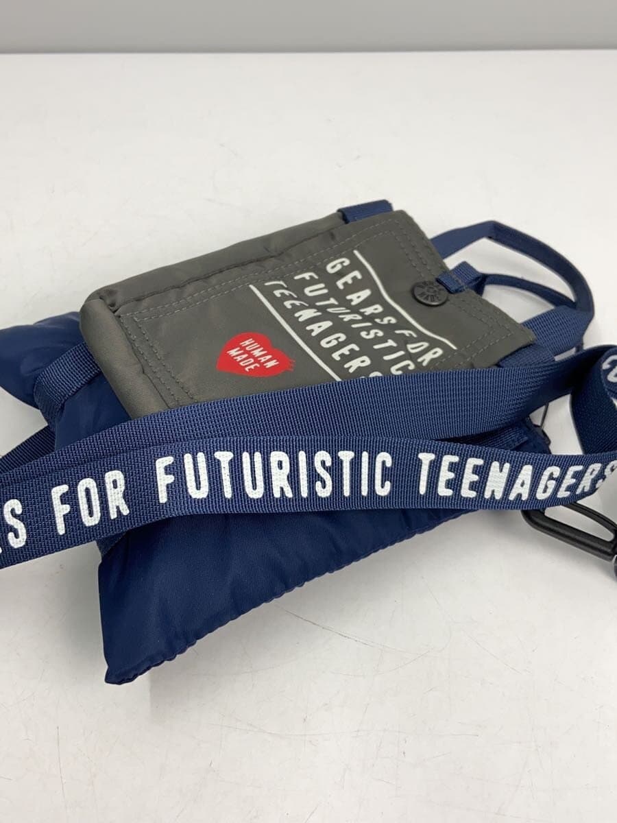 HUMAN MADE22AW MINI HELMET BAG Pouch Shoulder Bag Nylon Navy Human Made 7