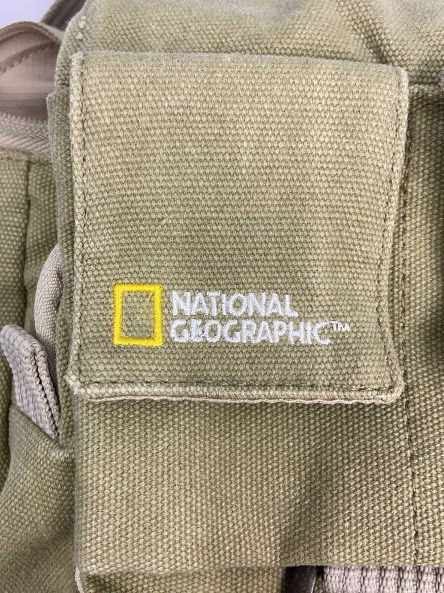 NATIONAL GEOGRAPHIC Shoulder Bag Canvas KHK Solid 5