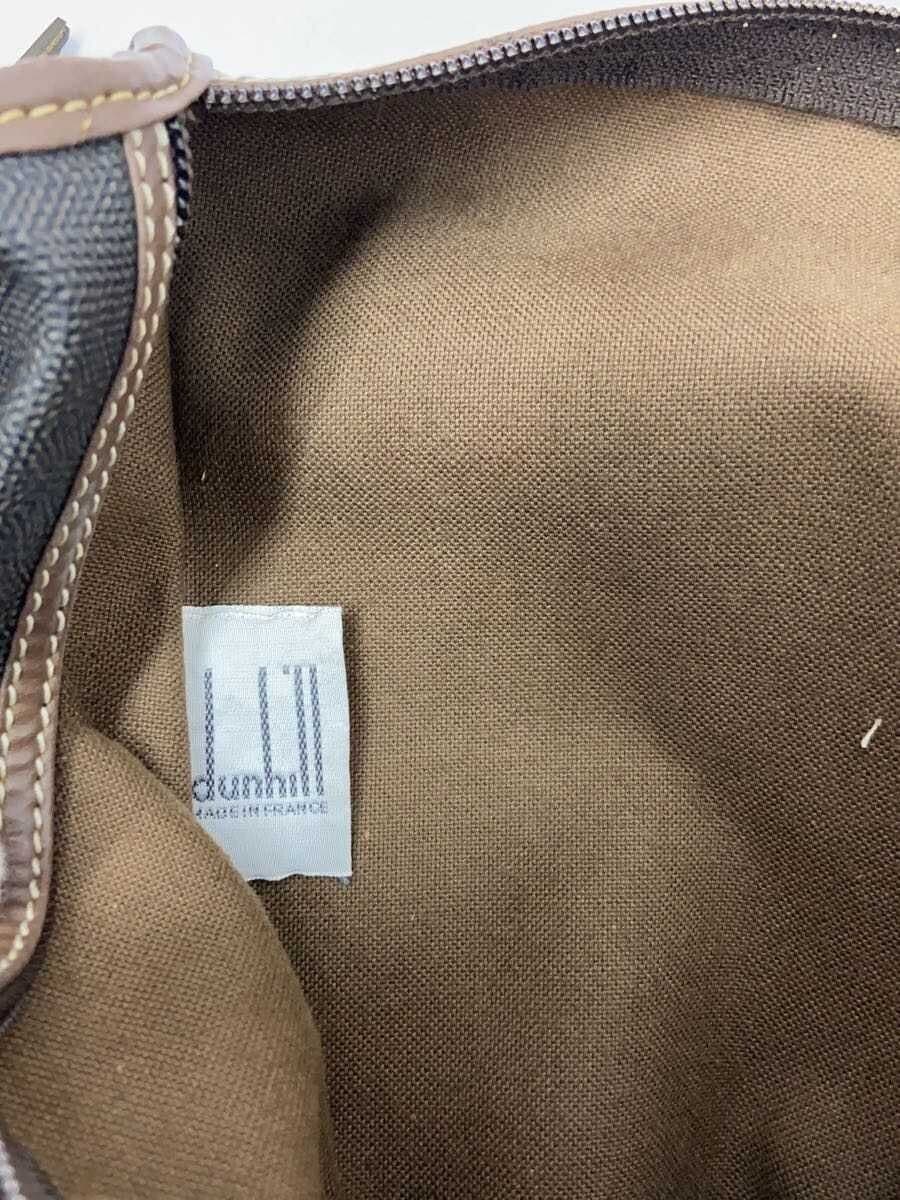 dunhill Boston Bag BRW Solid 5