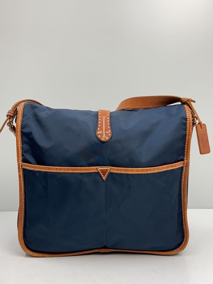 Felisi Shoulder Bag Leather NVY Solid 3