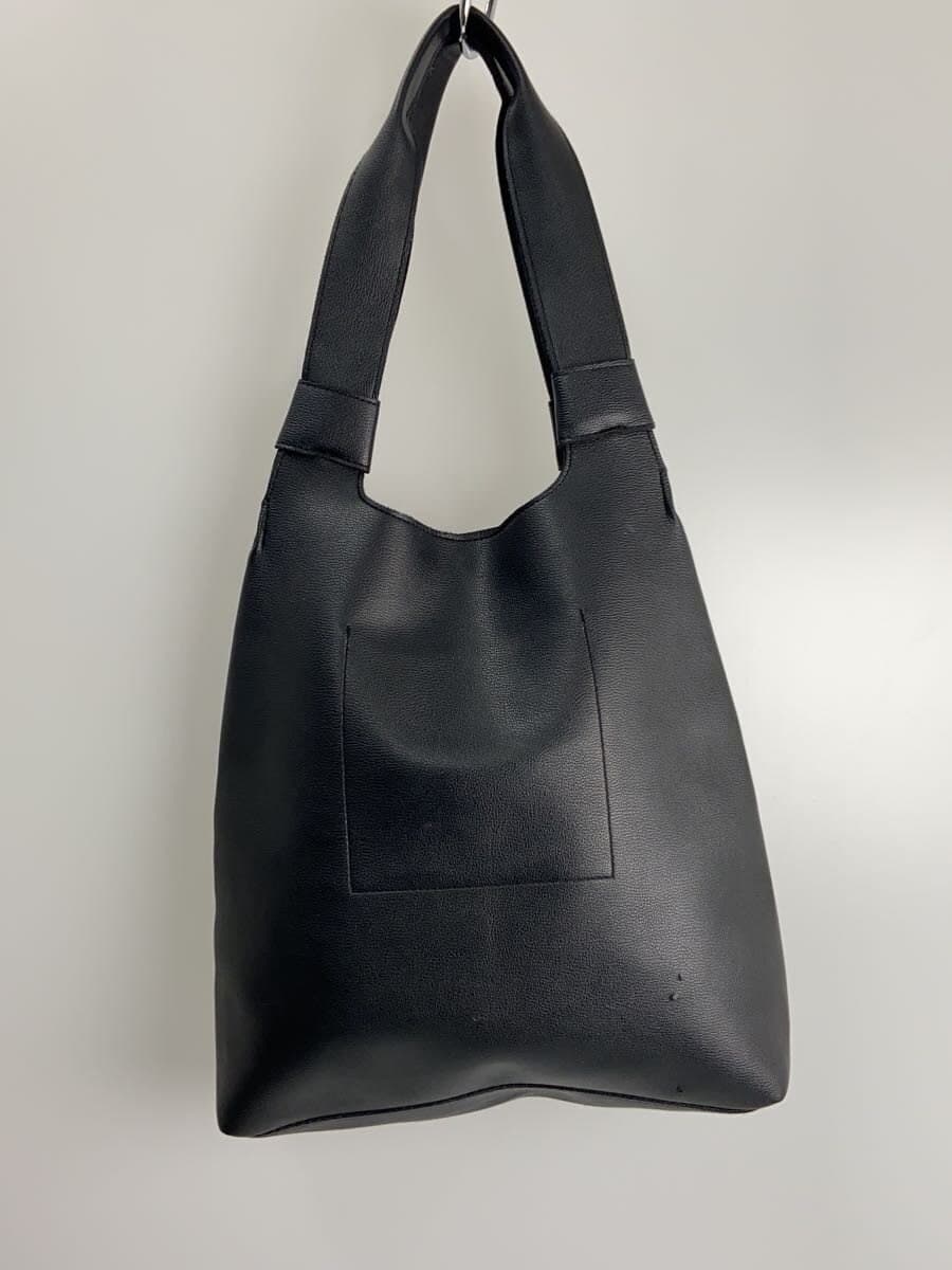 CLANE Shoulder Bag Leather BLK Solid 3
