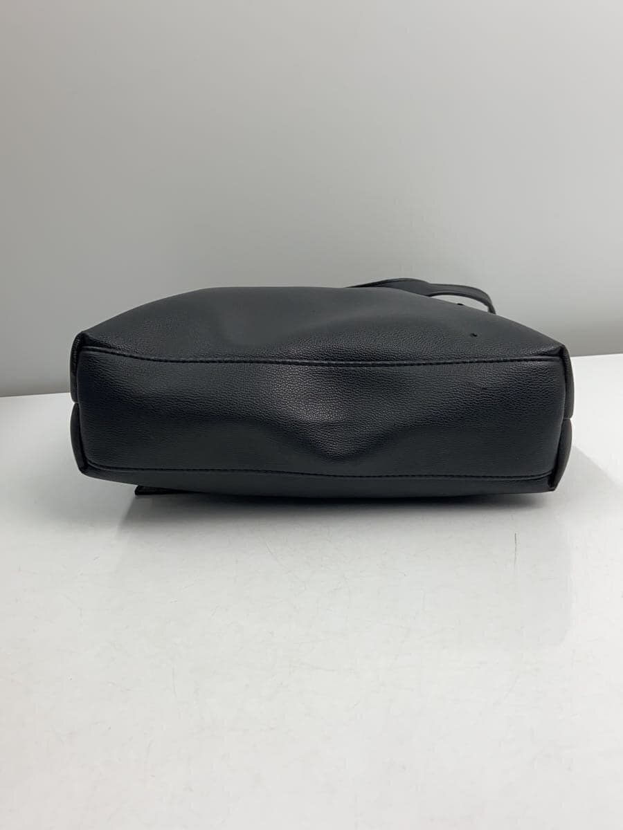 CLANE Shoulder Bag Leather BLK Solid 4