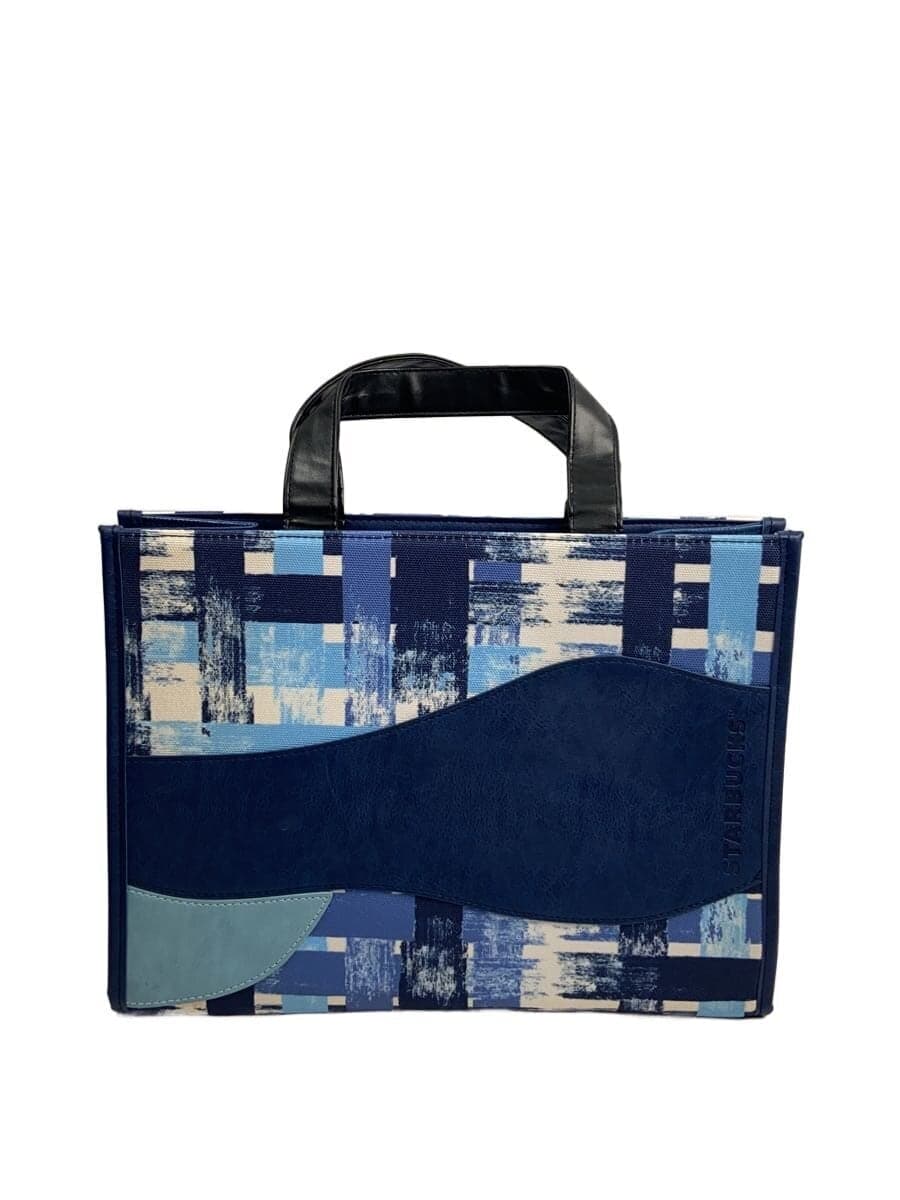 Starbucks Shoulder Bag BLU All Over Pattern