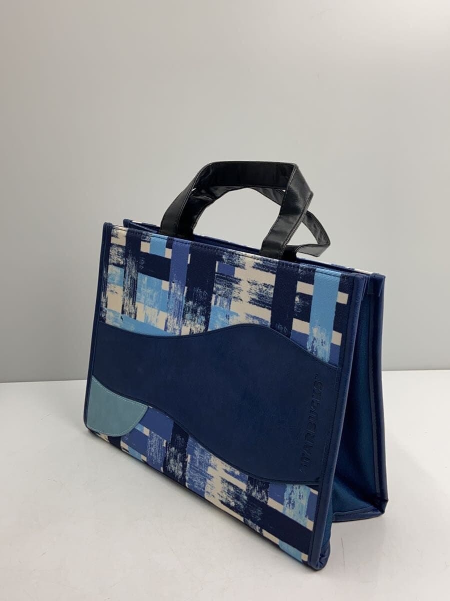 Starbucks Shoulder Bag BLU All Over Pattern 2