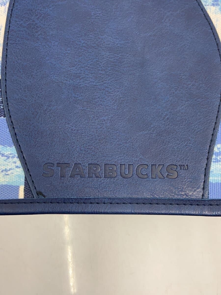 Starbucks Shoulder Bag BLU All Over Pattern 5