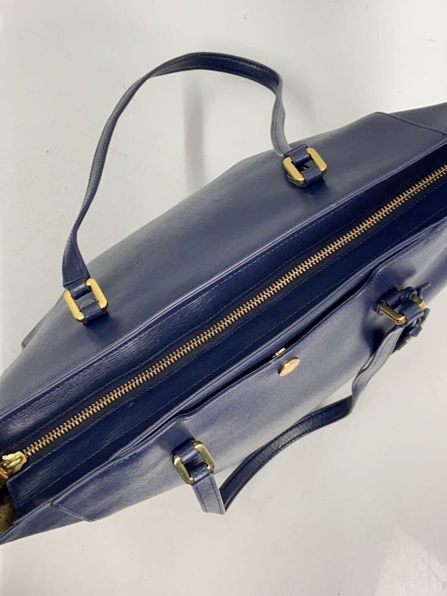 LAUREN RALPH LAUREN Tote Bag Leather NVY Solid 6