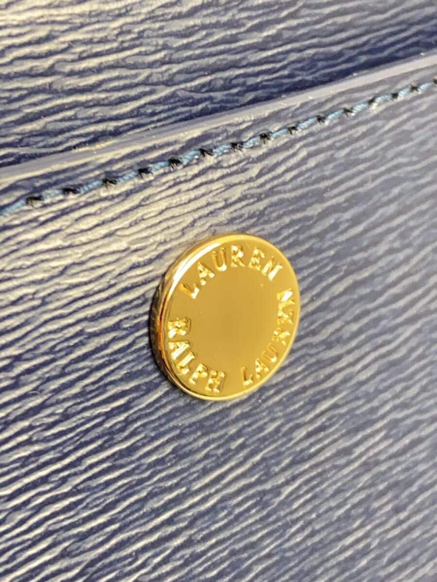 LAUREN RALPH LAUREN Tote Bag Leather NVY Solid 8