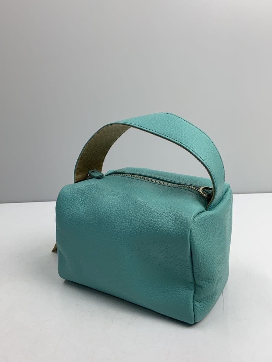 TIDEWAY Shoulder Bag Leather BLU Solid 2