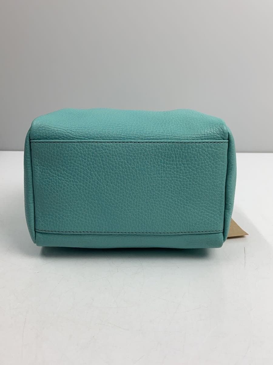 TIDEWAY Shoulder Bag Leather BLU Solid 4