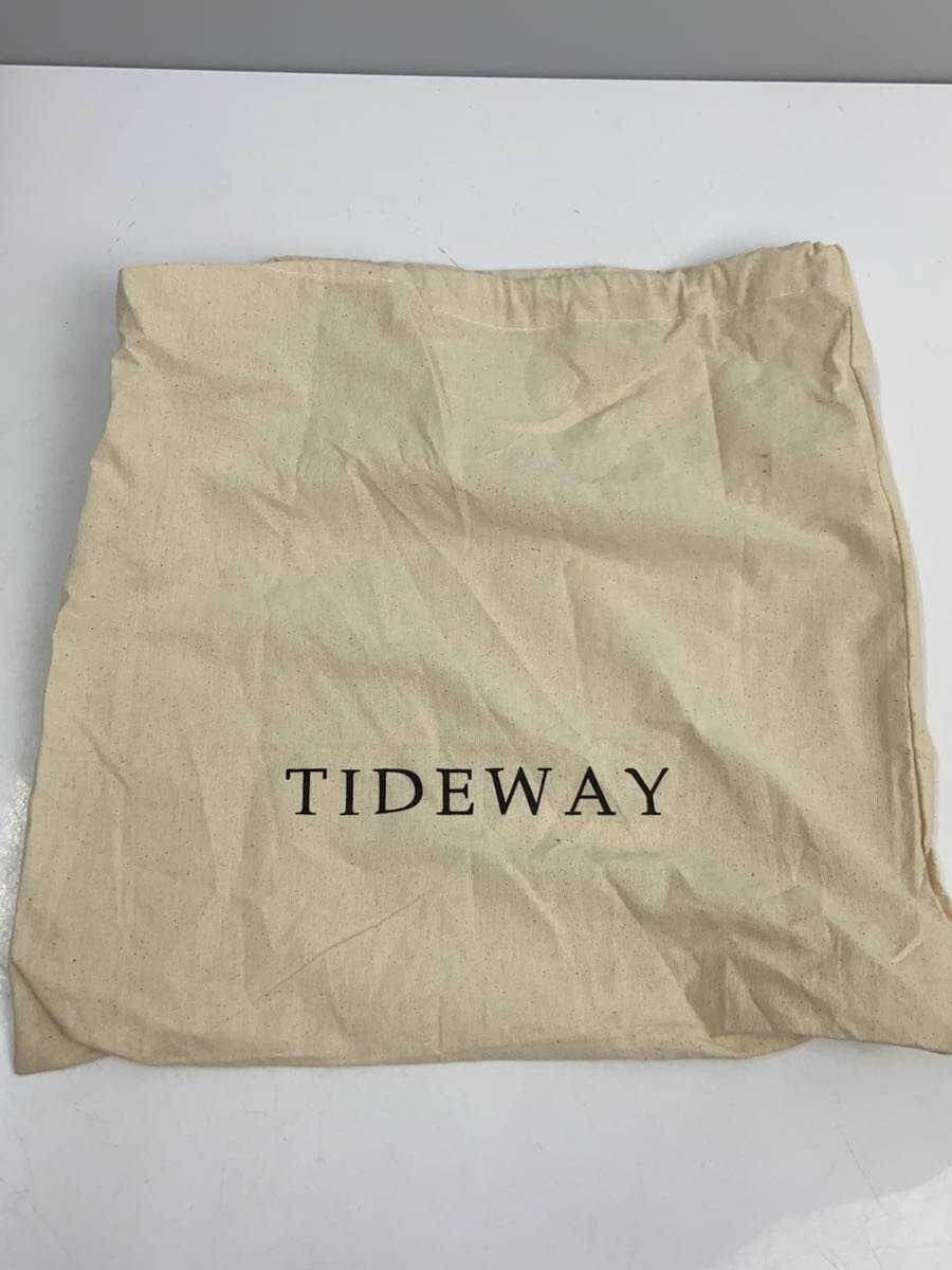 TIDEWAY Shoulder Bag Leather BLU Solid 7