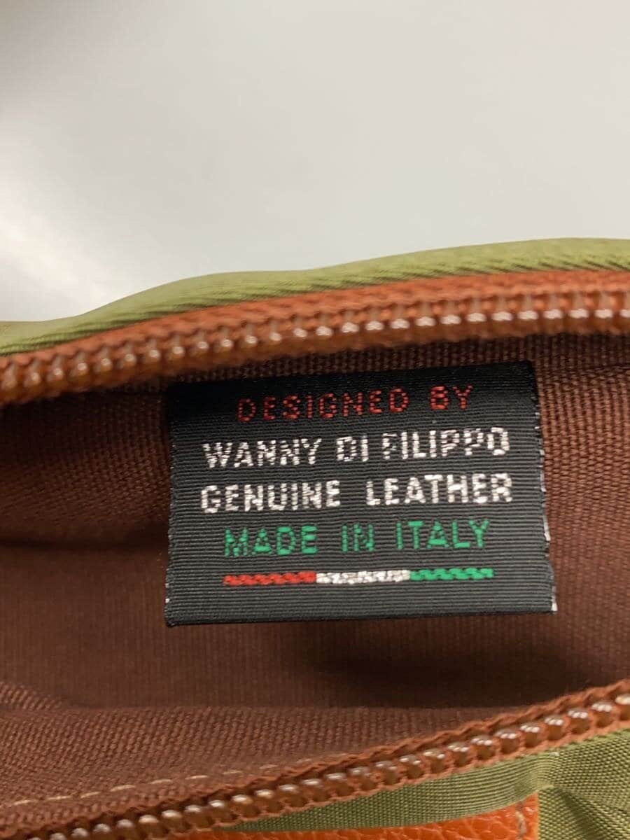 IL BISONTE Label Shoulder Bag Nylon GRN 7