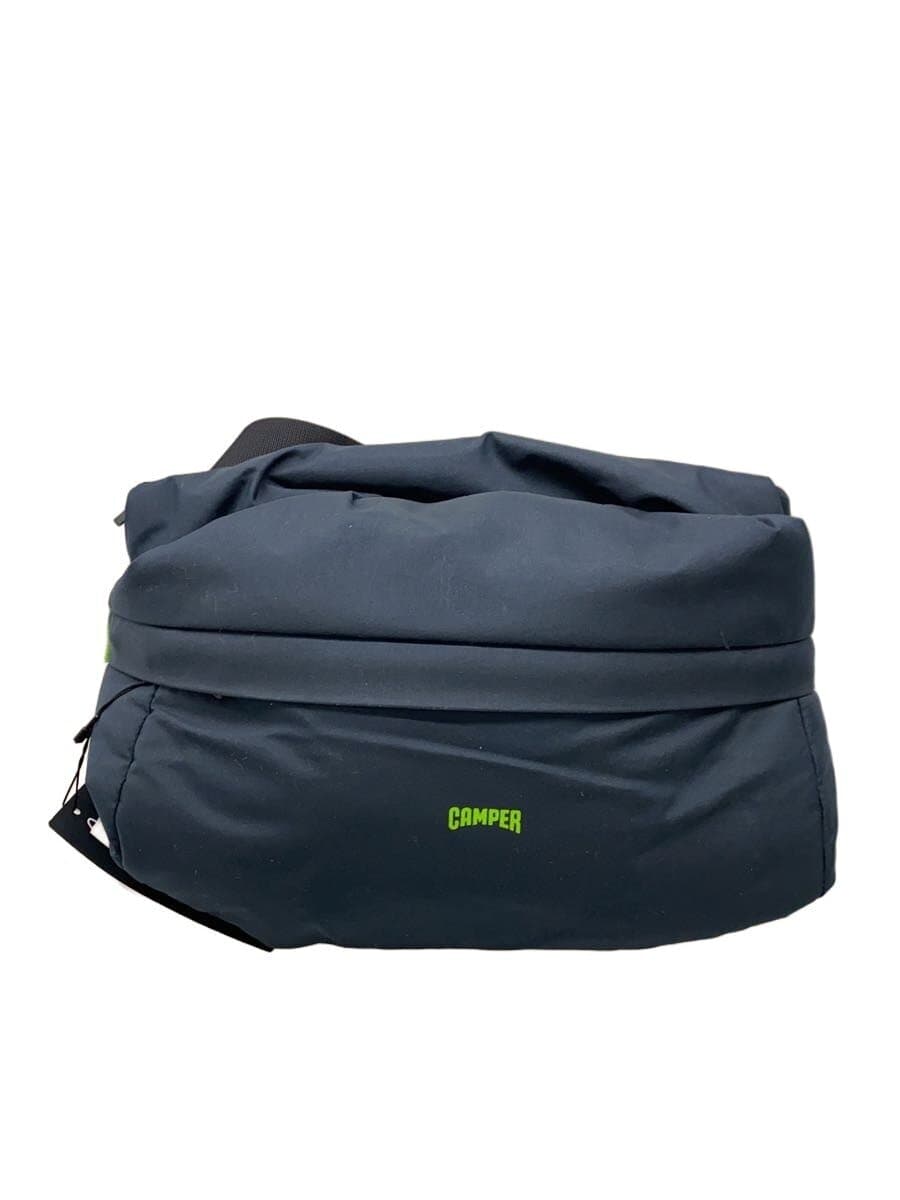 Tagged "camper" Shoulder bag Nylon Navy Solid color