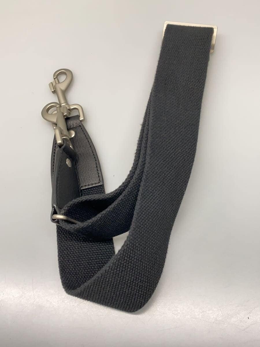 JACK SPADE Tote Bag Leather Black Solid Color 6