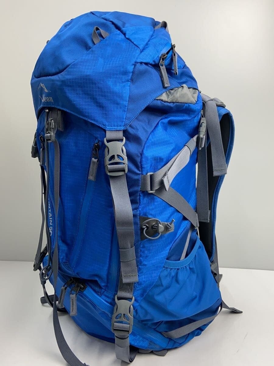 L.L.Bean Backpack Nylon BLU Solid 2