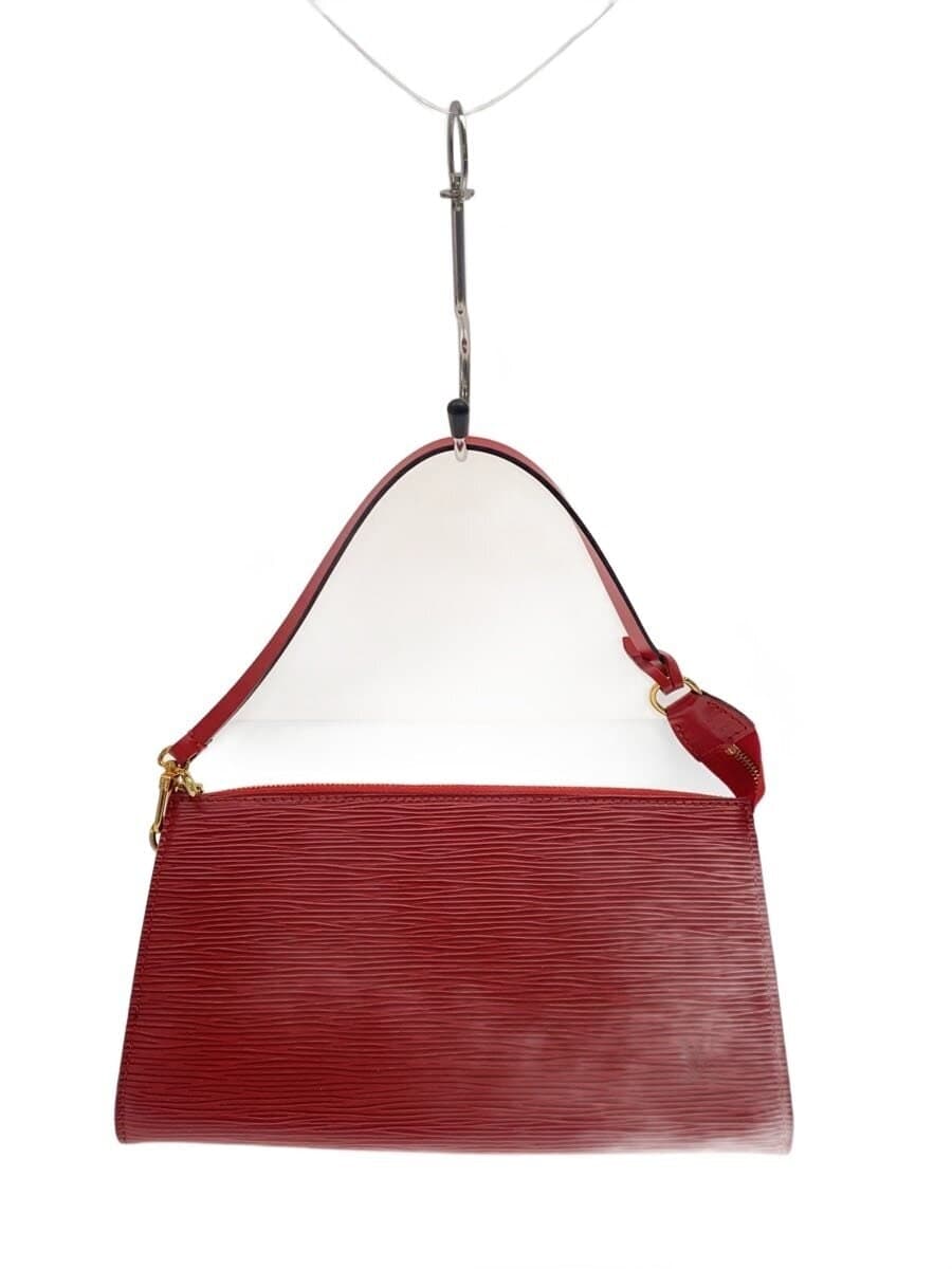 LOUIS VUITTON Pochette Accessoires _ Epi Leather RED Solid M52947
