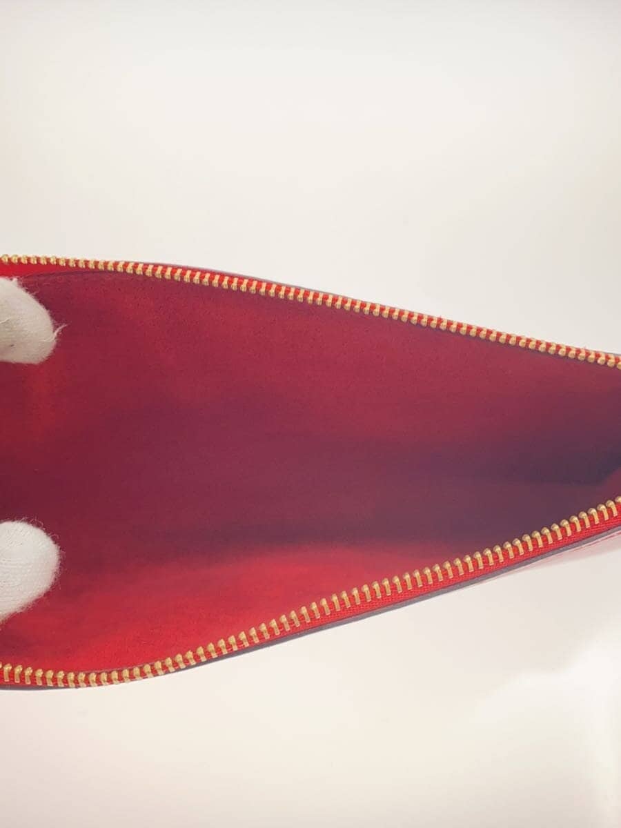 LOUIS VUITTON Pochette Accessoires _ Epi Leather RED Solid M52947 6
