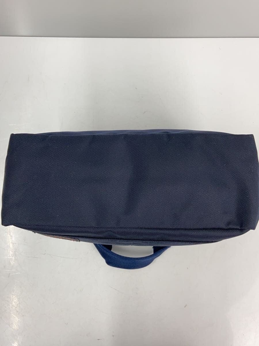 BRIEFING Handbag Nylon Navy Solid Color 4