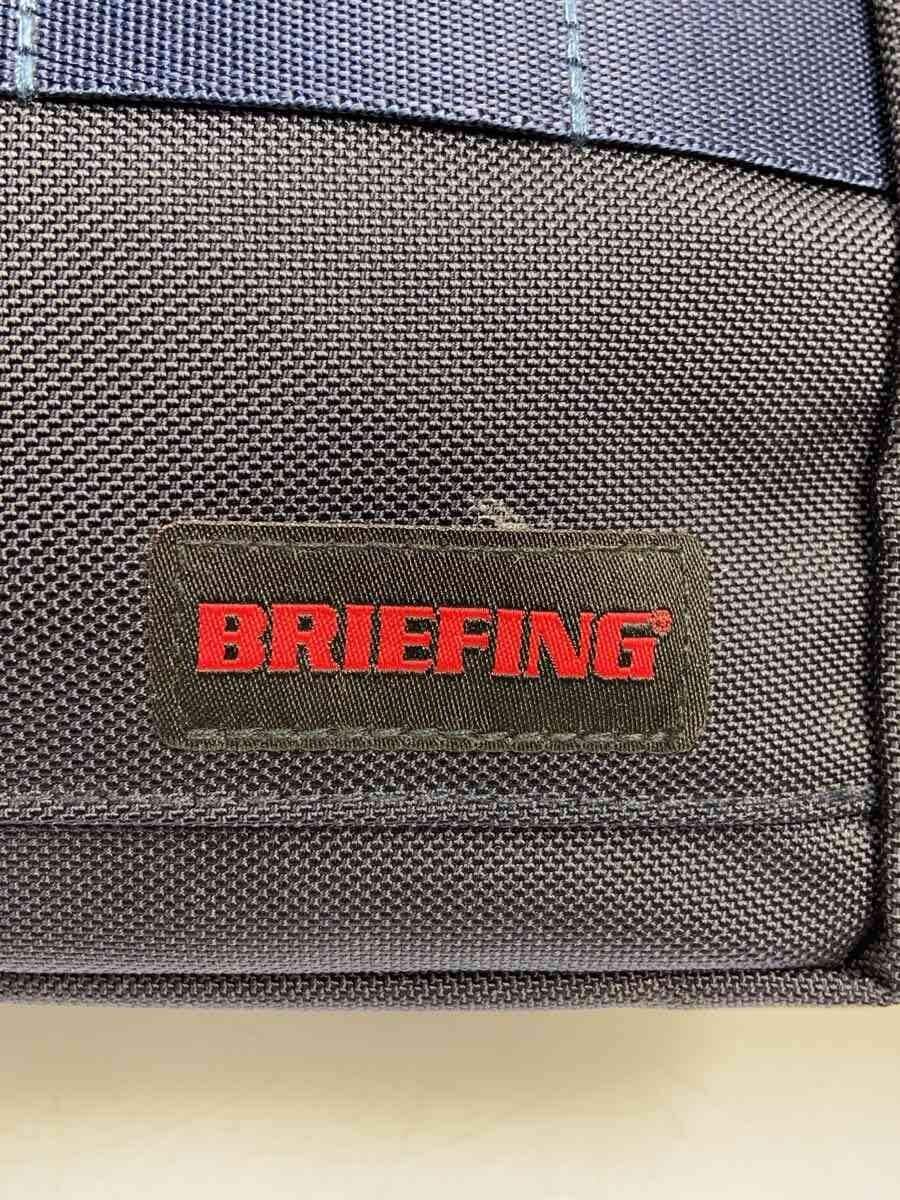 BRIEFING Handbag Nylon Navy Solid Color 5