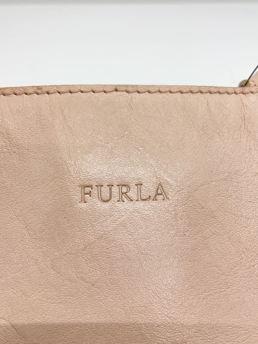 FURLA Tote Bag Leather BEG 5
