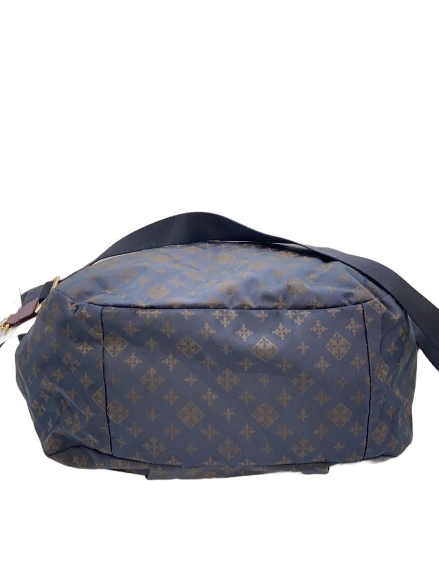 russet Shoulder Bag NVY All Over Pattern 4