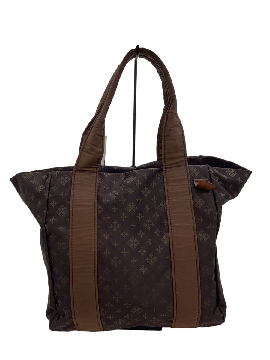 russet Tote Bag BRW All Over Pattern