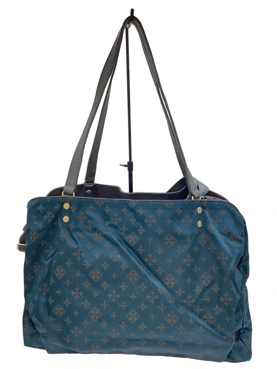 russet Tote Bag BLU All Over Pattern 3