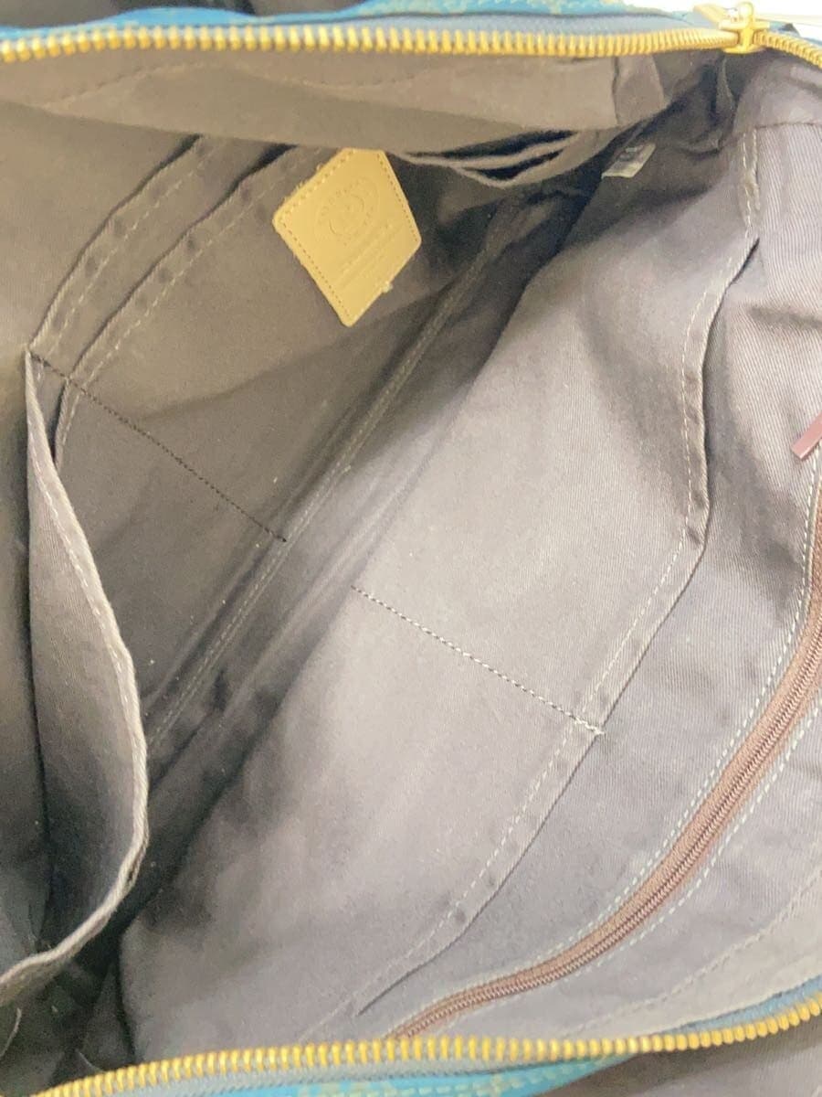 russet Tote Bag BLU All Over Pattern 6