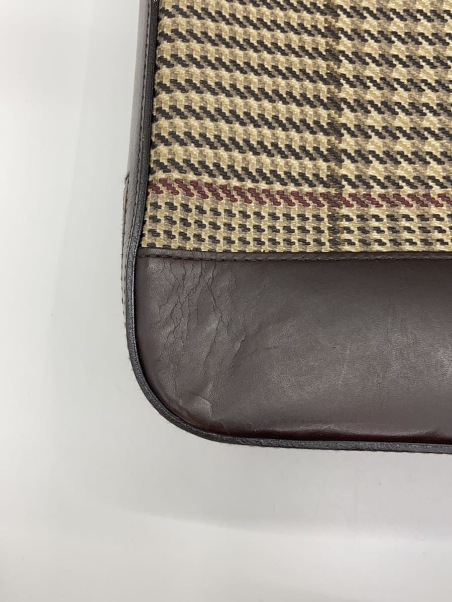 LAUREN RALPH LAUREN Handbag Leather BRW Houndstooth 7