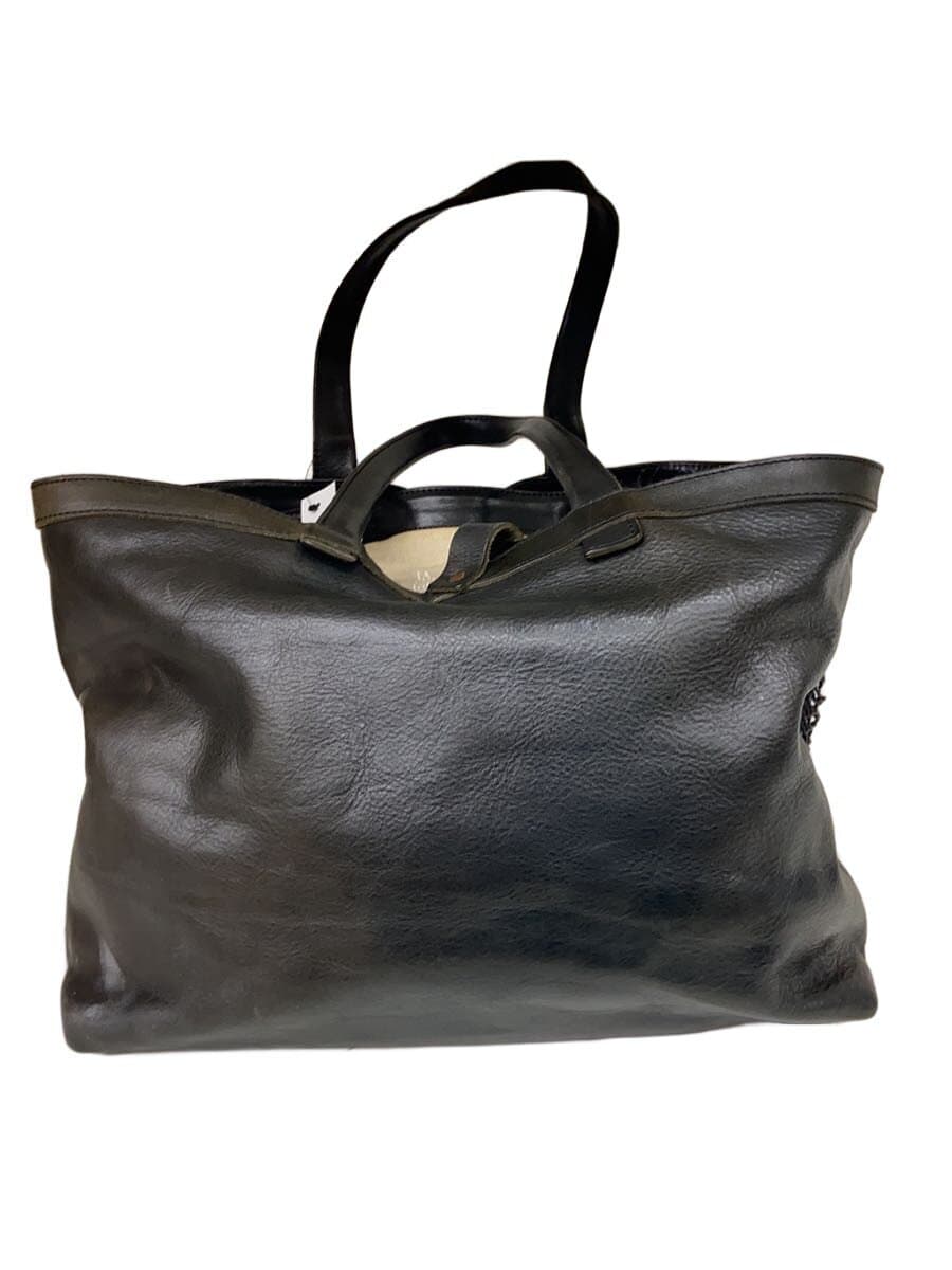 SLO Wbono tote fishing Tote Bag Leather BLK 3