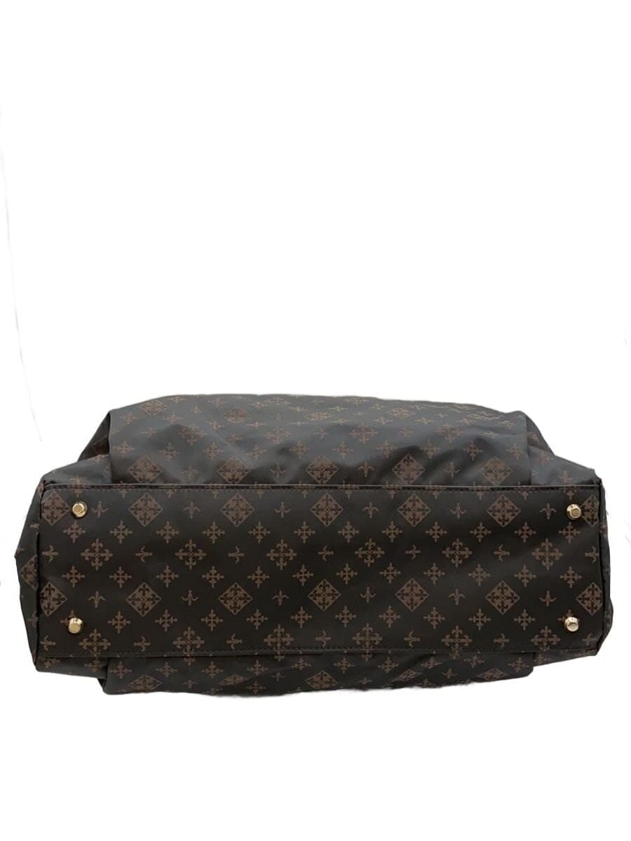 russet Tote Bag GRY All Over Pattern 4