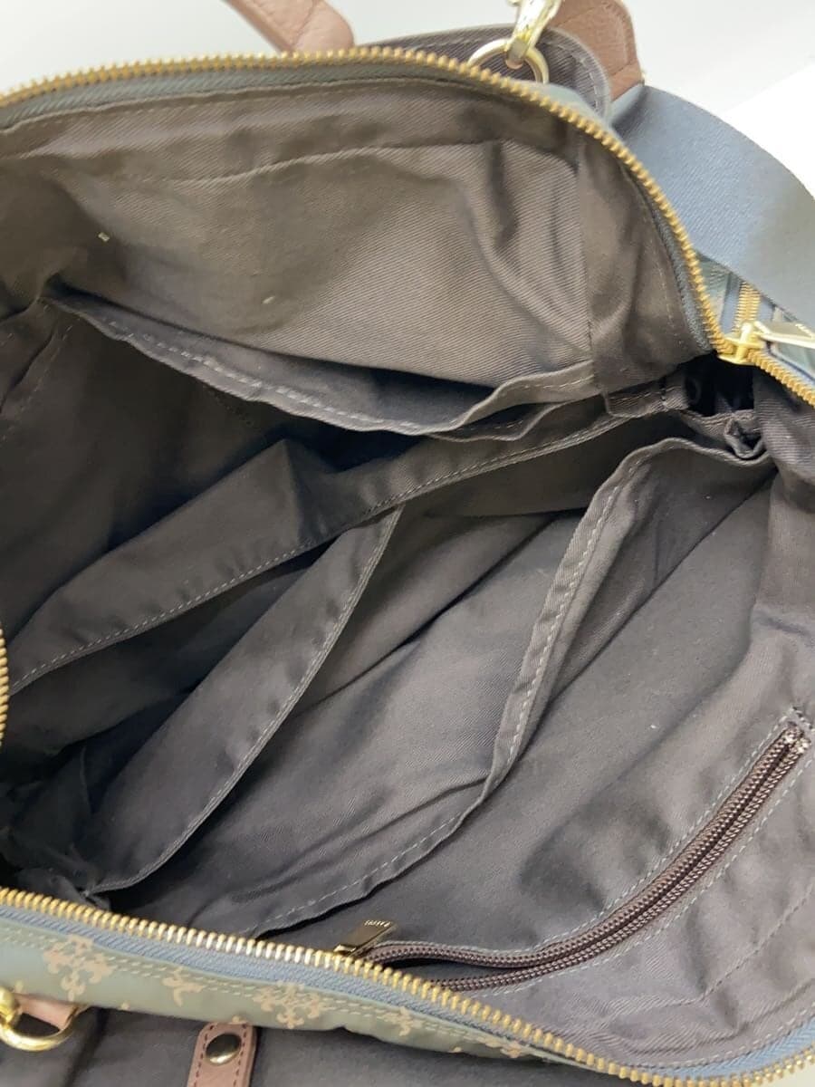 russet Tote Bag GRY All Over Pattern 6