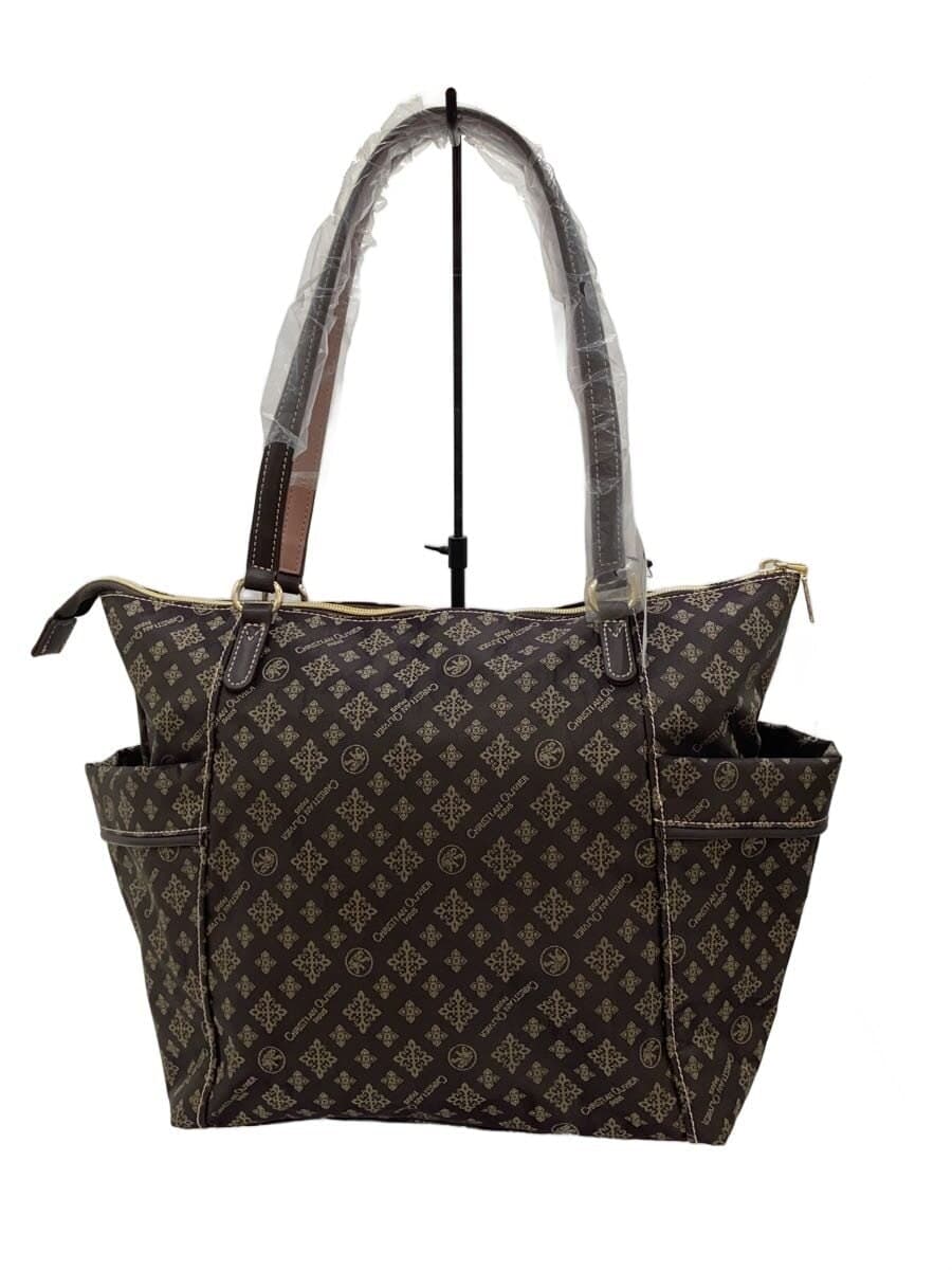 CHRISTIAN OLIVIER Tote Bag BRW All Over Pattern 3