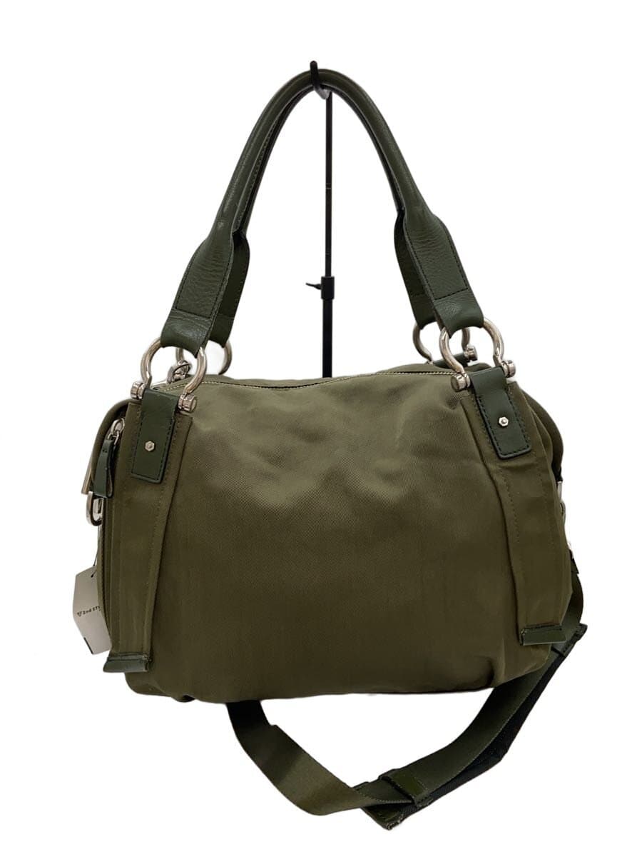 LANVIN Shoulder Bag Nylon GRN 3