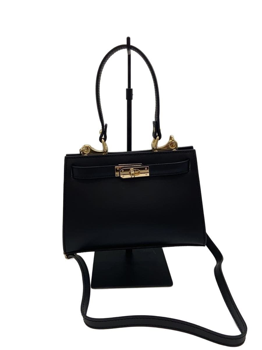 AULENTTI Shoulder Bag Leather BLK