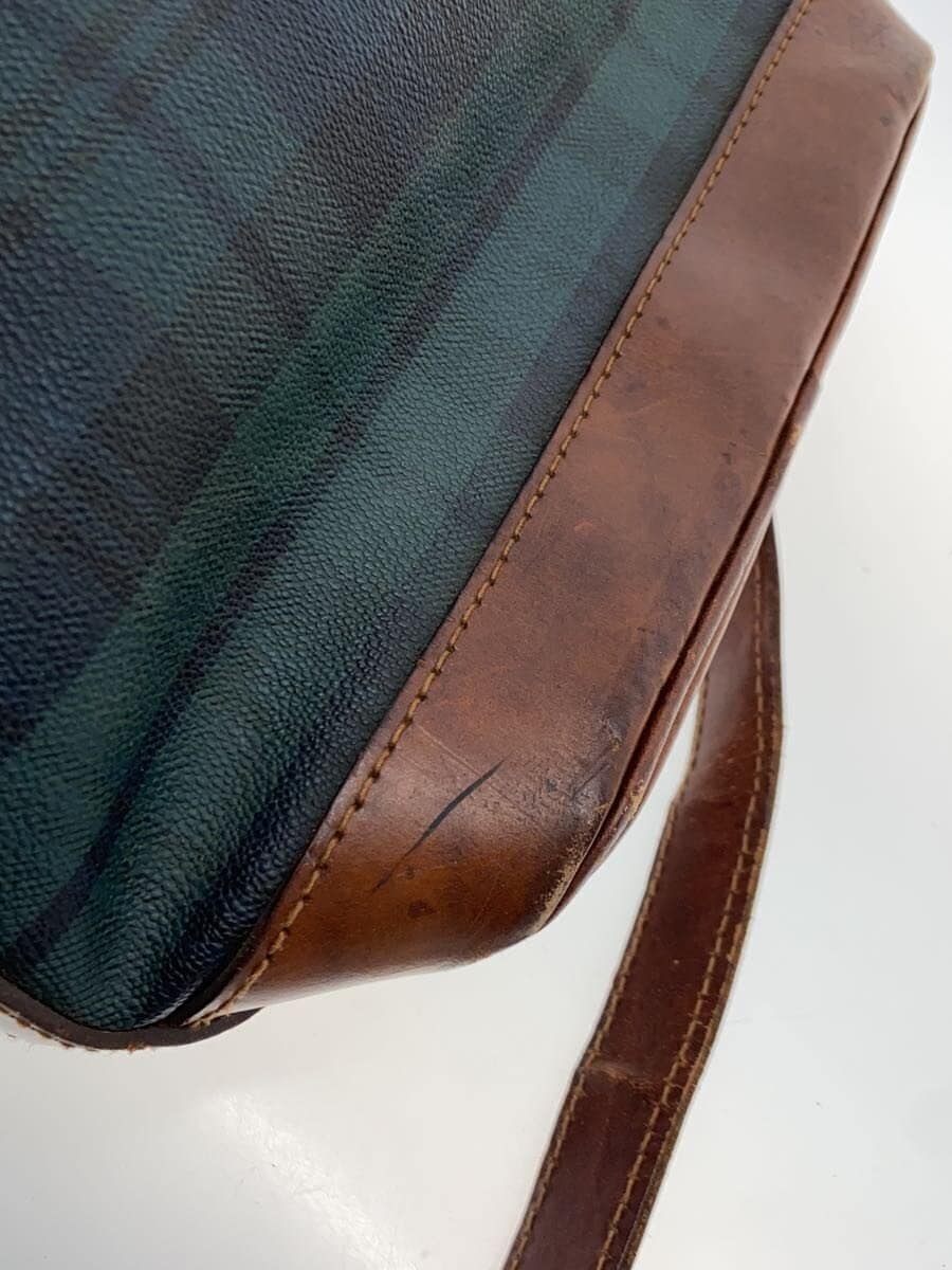 POLO RALPH LAUREN Black Watch Shoulder Bag -- GRN Check 9